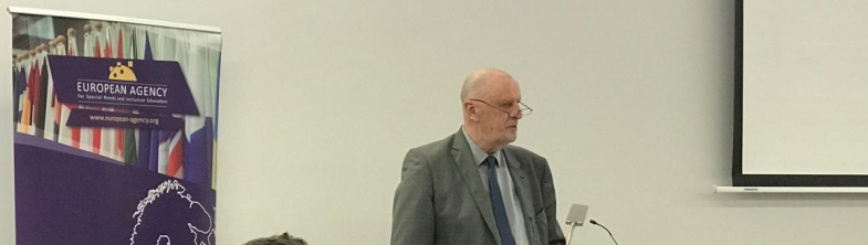 Cor J.W. Meijer speaking during the peer-learning activity
